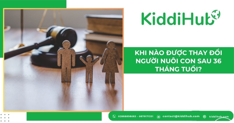 Thay đổi người trực tiếp nuôi con sau ly hôn