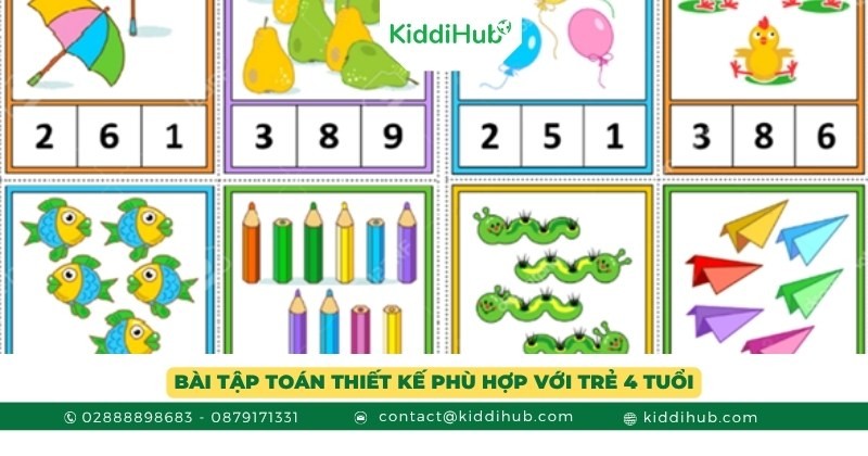 Dạng 1: Các bài toán giúp trẻ làm quen với chữ số từ 1 đến 10
