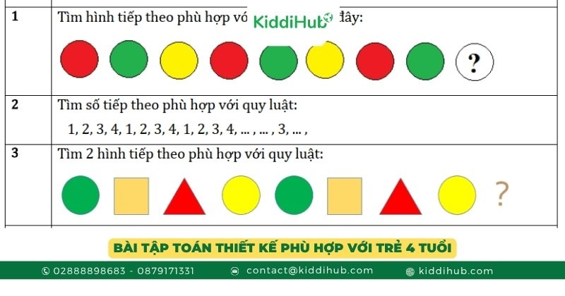 Dạng 5: Bài toán tìm quy luật