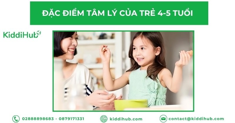 Đặc điểm tâm lý của trẻ 4-5 tuổi