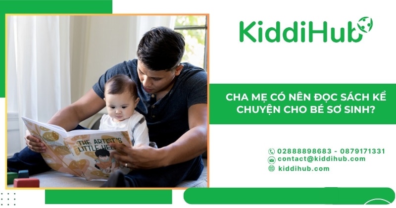 Cha mẹ có nên đọc sách kể chuyện cho bé sơ sinh?