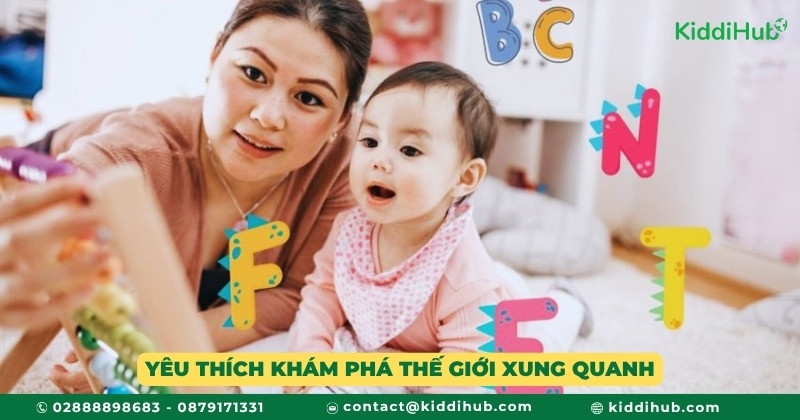 Yêu thích khám phá thế giới xung quanh