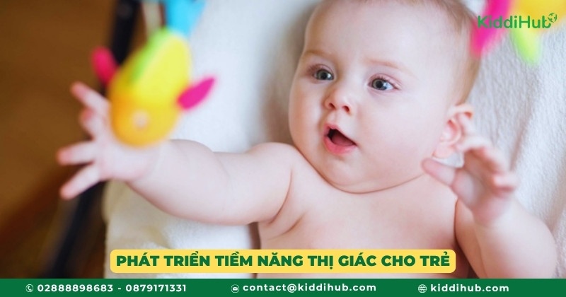 Phát triển tiềm năng thị giác cho trẻ