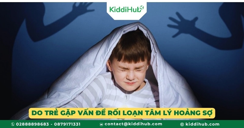 Do trẻ gặp vấn đề rối loạn tâm lý hoảng sợ