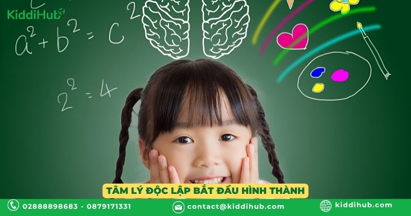 Tâm lý độc lập bắt đầu hình thành