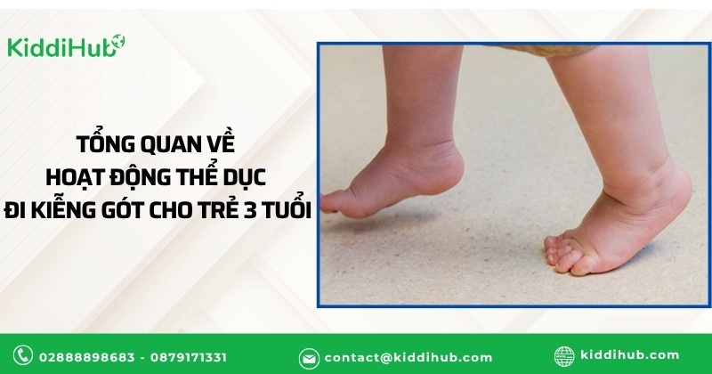 Tổng quan về hoạt động thể dục đi kiễng gót cho trẻ 3 tuổi