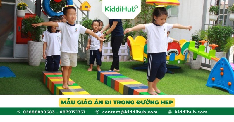Mẫu giáo án đi trong đường hẹp