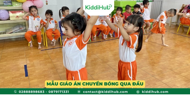 Mẫu giáo án chuyền bóng qua đầu