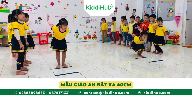 Mẫu giáo án bật xa 40cm