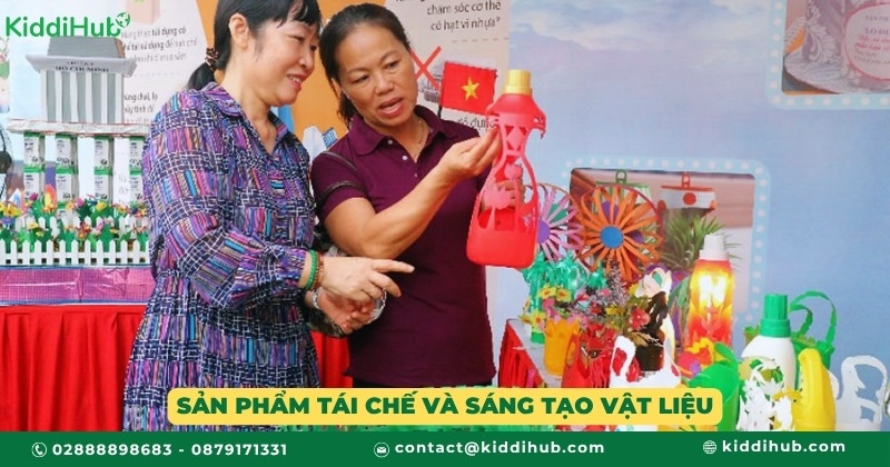 Sản phẩm tái chế và sáng tạo vật liệu