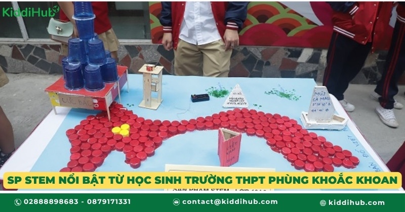 Sản phẩm STEM nổi bật từ học sinh trường THPT Phùng Khoắc Khoan