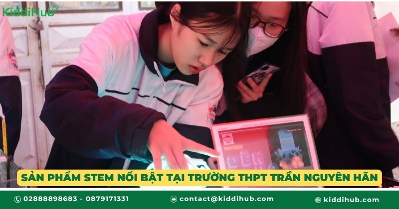 Sản phẩm STEM nổi bật tại trường THPT Trần Nguyên Hãn