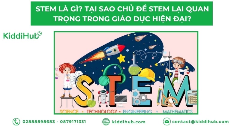 STEM là gì? Tại sao chủ đề STEM lại quan trọng trong giáo dục hiện đại?