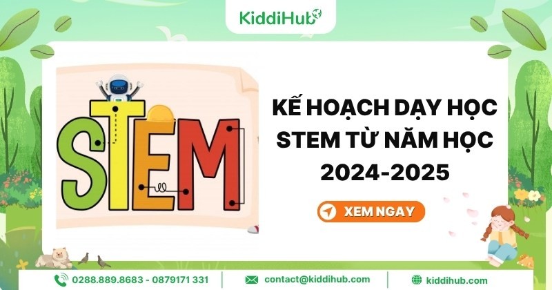 Kế hoạch dạy học STEM từ năm học 2024-2025