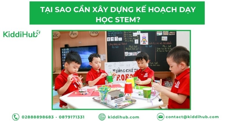 Tại sao cần xây dựng kế hoạch dạy học STEM?