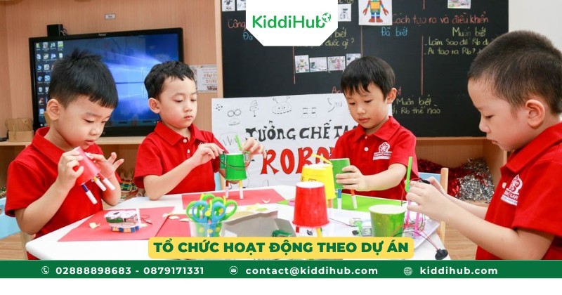 Tổ chức hoạt động theo dự án