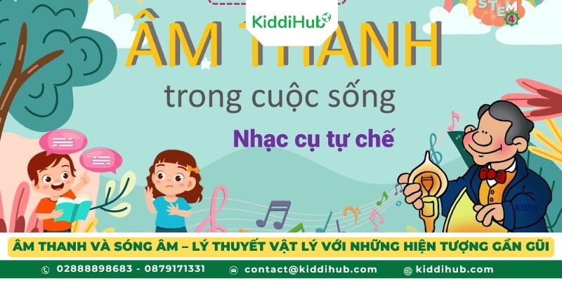 Âm thanh và sóng âm – Gắn lý thuyết vật lý với những hiện tượng gần gũi
