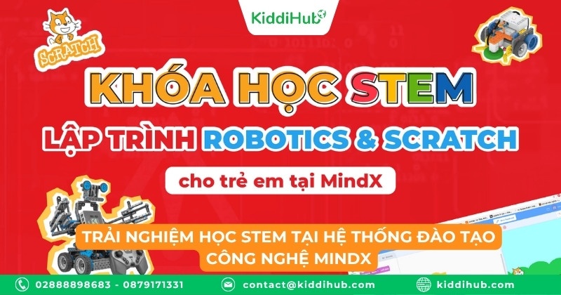 Trải nghiệm học STEM tại Hệ thống đào tạo công nghệ MindX