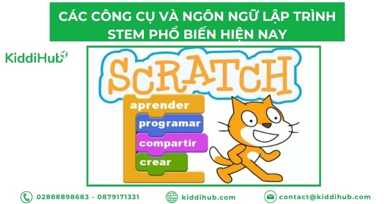 Các công cụ và ngôn ngữ lập trình STEM phổ biến hiện nay
