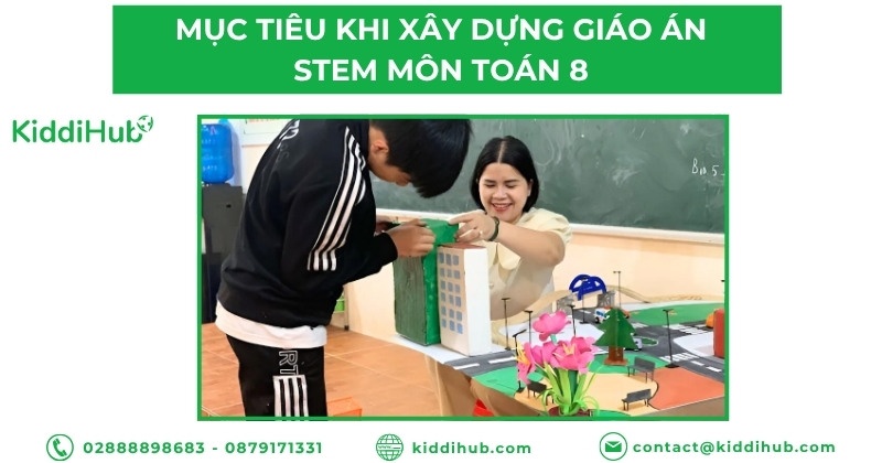 Mục tiêu khi xây dựng giáo án STEM môn Toán 8