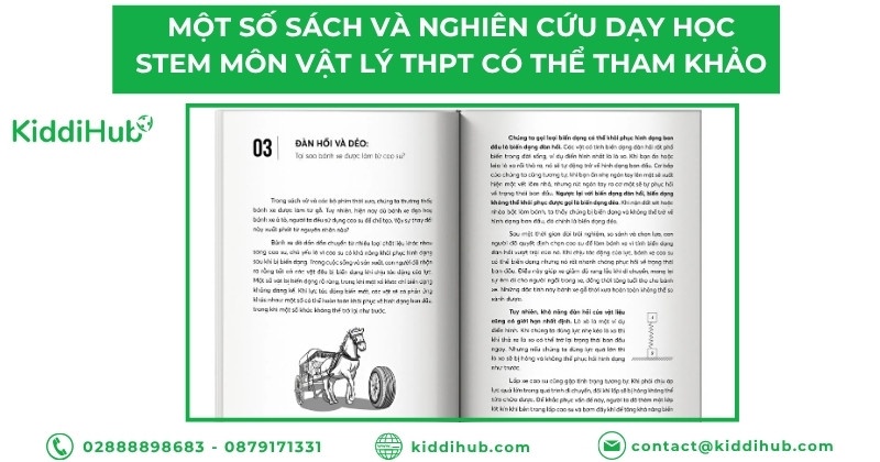 Một số sách và nghiên cứu dạy học STEM môn vật lý THPT có thể tham khảo