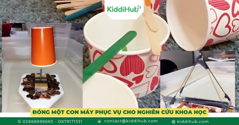 Đóng một con máy phục vụ cho nghiên cứu khoa học