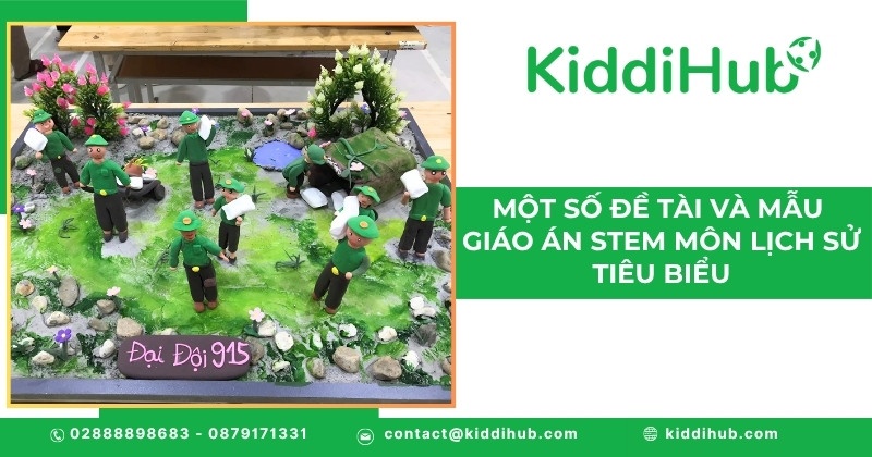 Một số đề tài và mẫu giáo án STEM môn Lịch sử tiêu biểu