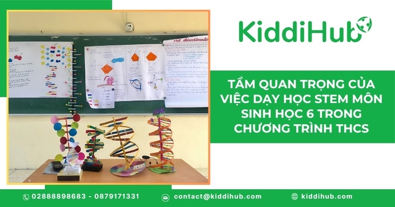 Tầm quan trọng của việc dạy học STEM môn Sinh học 6 trong chương trình THCS