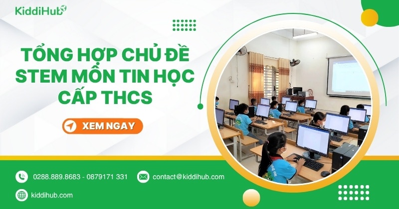 Tổng hợp chủ đề STEM môn tin học cấp THCS
