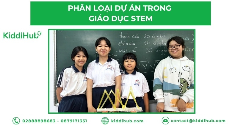 Phân loại dự án trong giáo dục STEM