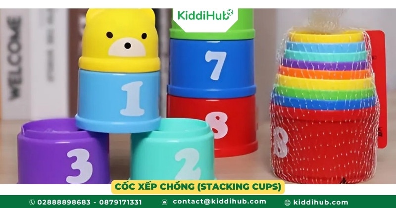 Cốc xếp chồng (stacking cups)