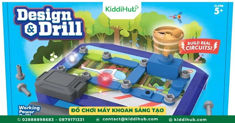 Đồ chơi máy khoan sáng tạo