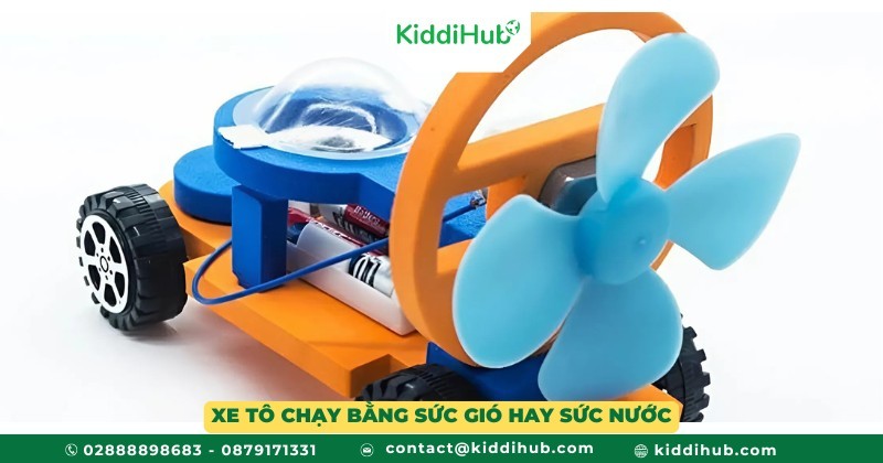 Xe tô chạy bằng sức gió hay sức nước