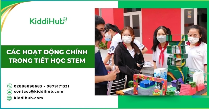 Các hoạt động chính trong tiết học STEM