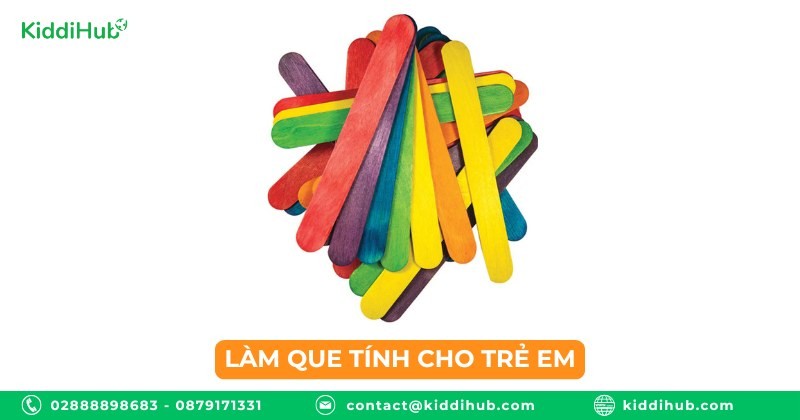 Làm que tính cho trẻ em