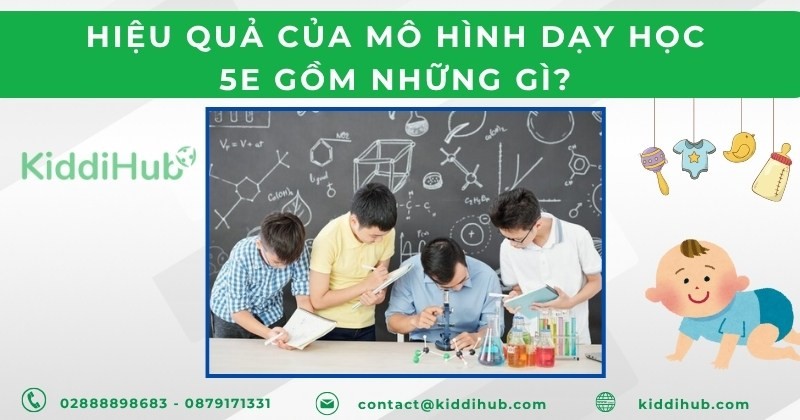 Hiệu quả của mô hình dạy học 5E gồm những gì?