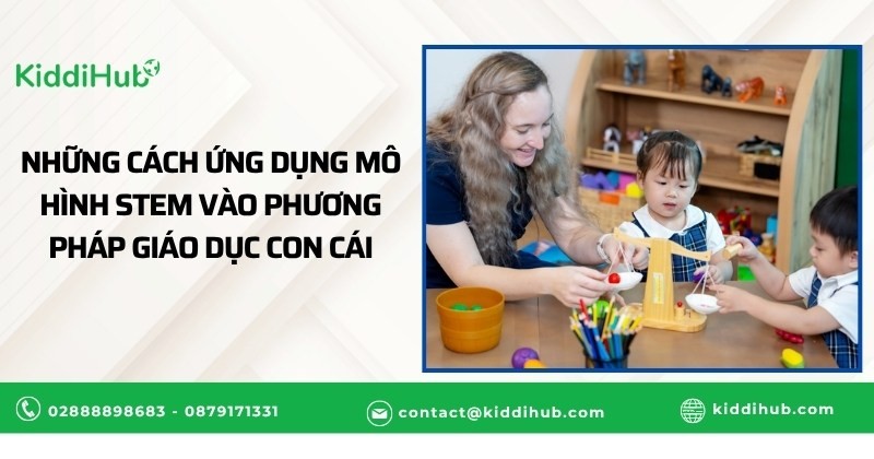 Những cách ứng dụng mô hình STEM vào phương pháp giáo dục con cái
