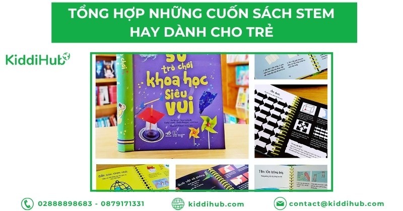 Tổng hợp những cuốn sách STEM hay dành cho trẻ