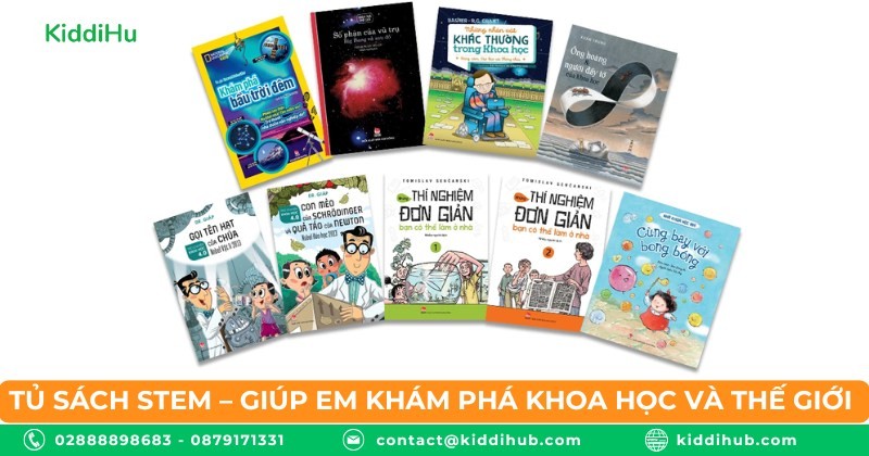 Tủ sách STEM – Giúp em khám phá khoa học và thế giới