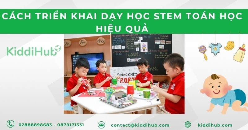 Cách triển khai dạy học STEM toán học hiệu quả