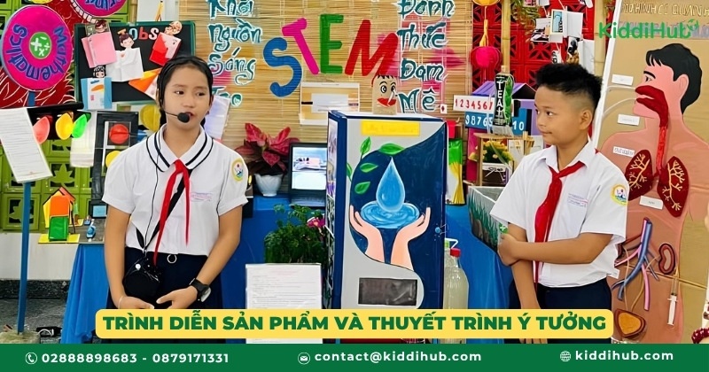 Trình diễn sản phẩm và thuyết trình ý tưởng