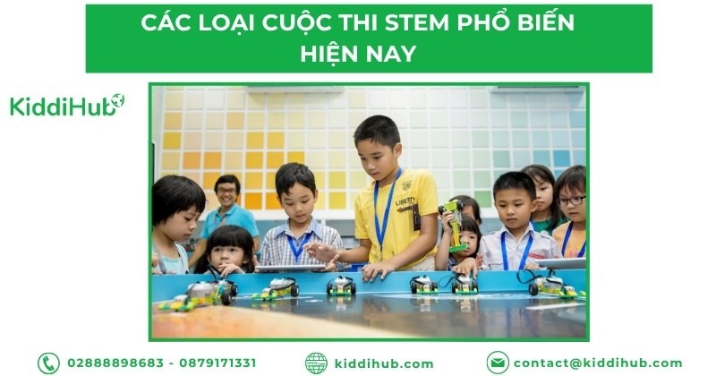 Các loại cuộc thi STEM phổ biến hiện nay