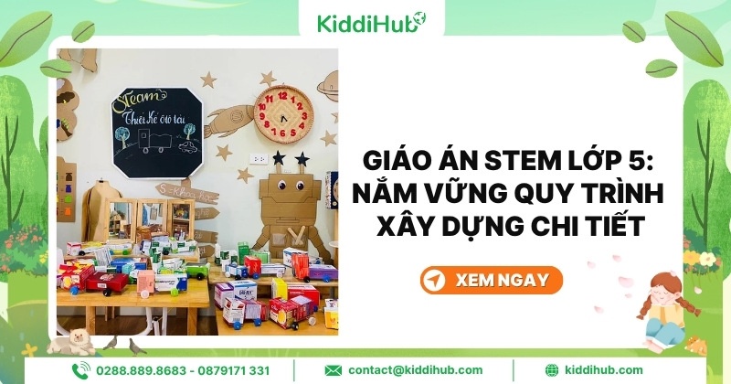 Giáo án STEM lớp 5 chi tiết nhất năm 2025