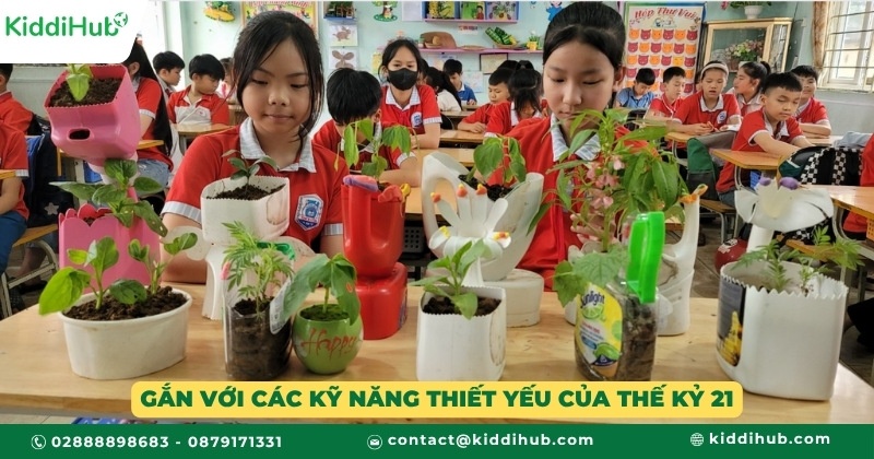 Gắn với các kỹ năng thiết yếu của thế kỷ 21