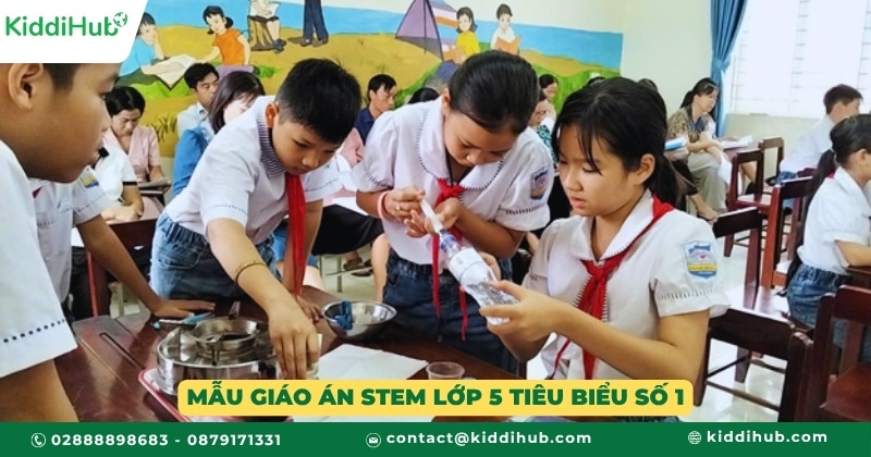 Mẫu giáo án STEM lớp 5 tiêu biểu số 1