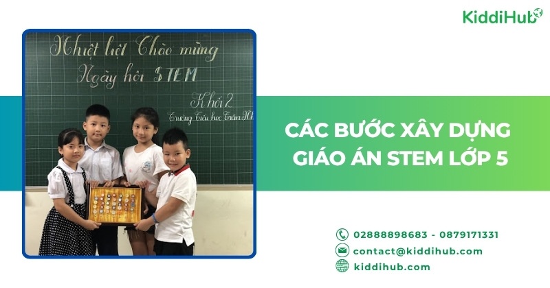 Các bước xây dựng giáo án STEM lớp 5