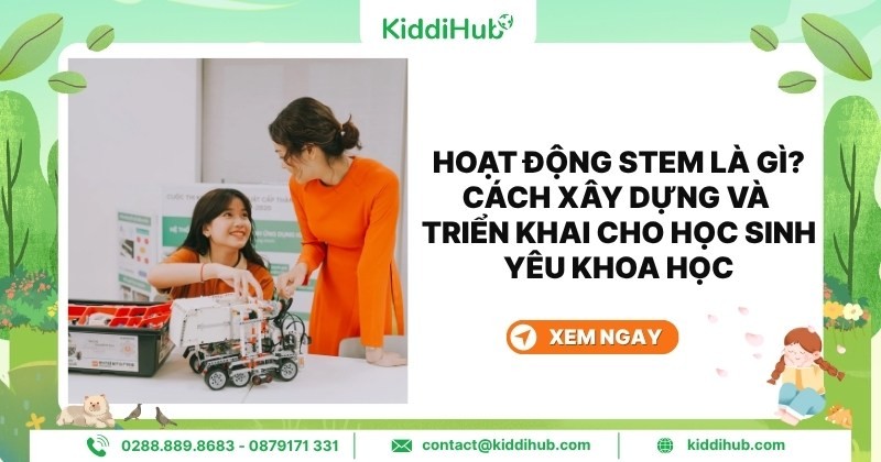 Nội dung và hình thức tổ chức hoạt động STEM trong giáo dục