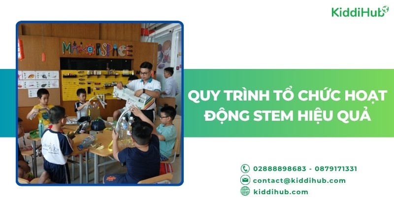 Quy trình tổ chức hoạt động STEM hiệu quả