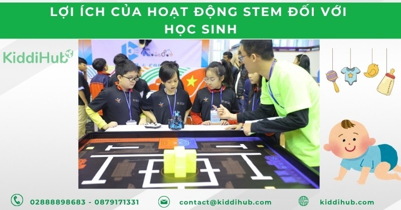 Lợi ích của hoạt động STEM đối với học sinh