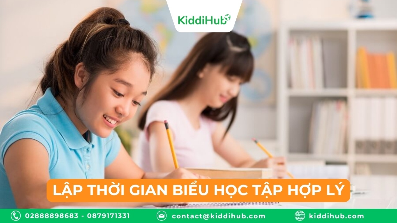 Lập thời gian biểu học tập hợp lý